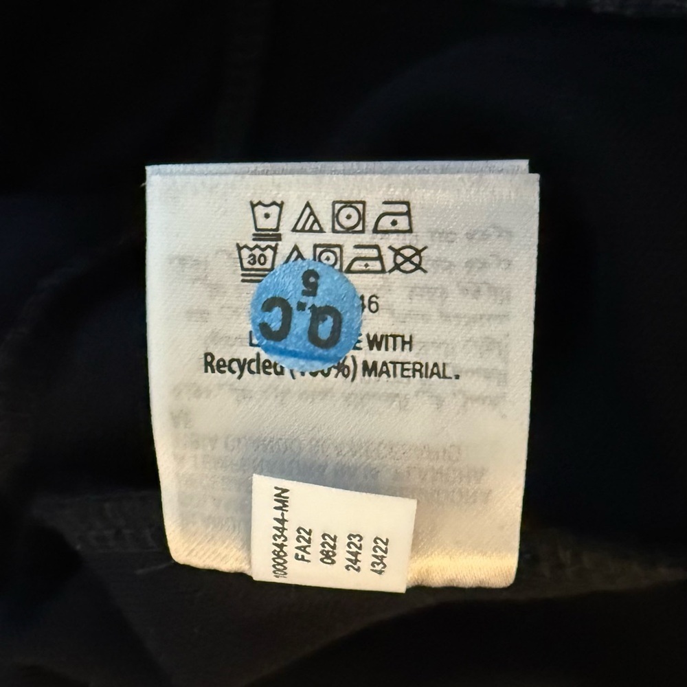 ALFANI MEN’S BLACK GRAY COTTON FULL ZIP JACKET SIZE: M CASUAL LIGHTWEIGHT - Picture 12 of 13